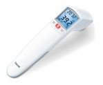 Beurer Kontaktloses Thermometer FT 100 mit Infrarot-Messtechnik und LED-Fieberalar 1 Stk