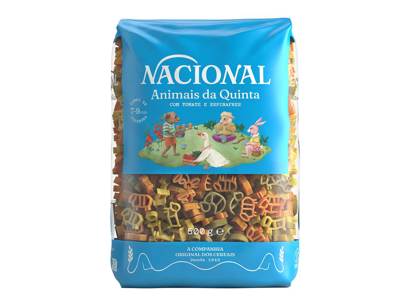MASSAS NACIONAL ALIMENTÃCIAS ANIMAIS QUINTA 500G