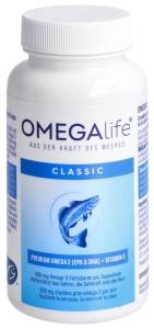 Omega life Classic 500 mg, 60 Stück