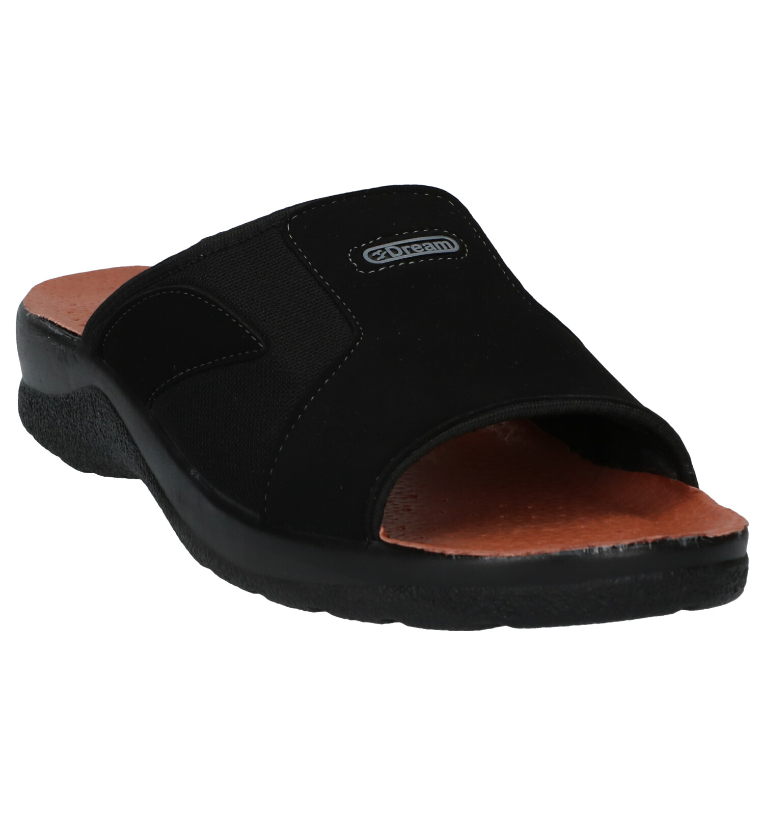 Slippers zwart