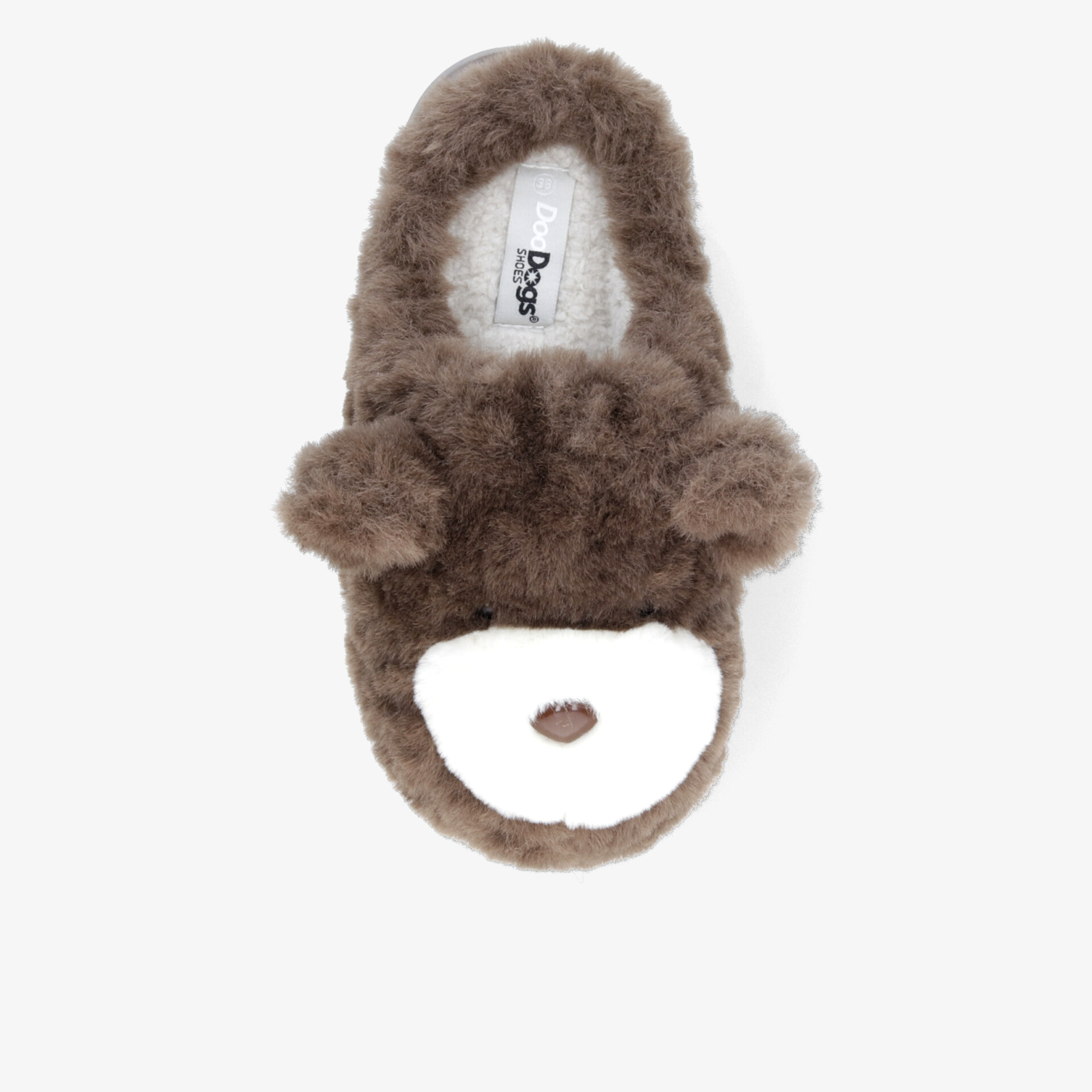 DooDogs Damen Hausschuhe braun