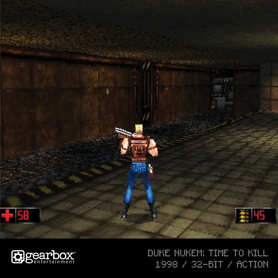 BLAZE Evercade Red Cart 34 – Duke Nukem Col. 2- BLAZE TAB Plus
