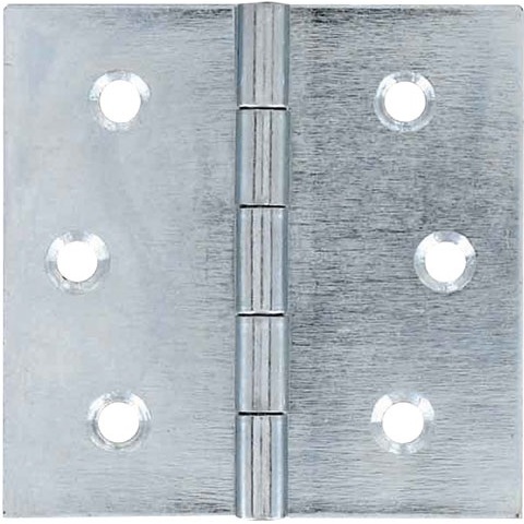 Charnière carrée acier 40x40 par 4uc sur carte