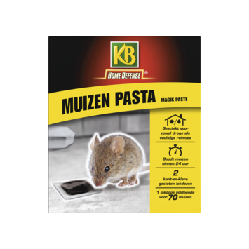 KB Muizen Pasta met lokstation 2 st.