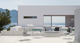 vermobil Outdoor Loungesofa DAISY LIVING 2-Sitzer