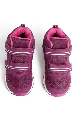 Nordbjørn Mercury Mid WP  Fleecefôrede Sneakers, Dark Fuschia