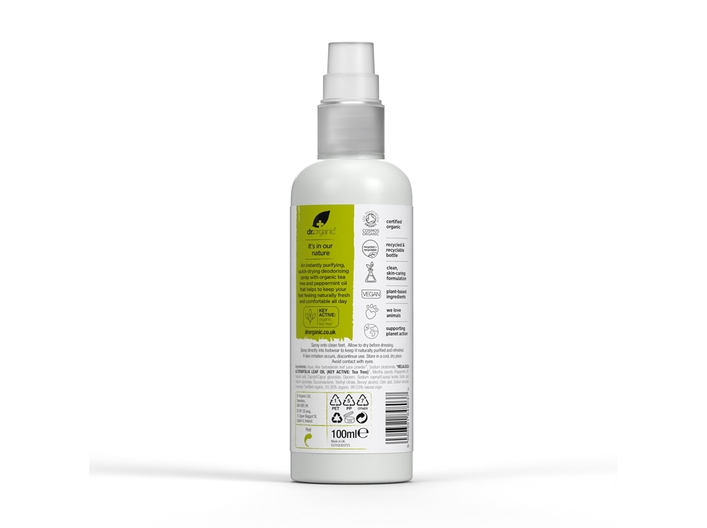 SPRAY PÉS DR.ORGANIC BIO ÓLEO MELALEUCA 100ML