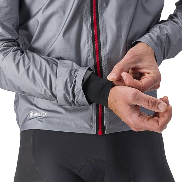 Veste vélo CASTELLI TEMPESTA LITE JKT GRAY