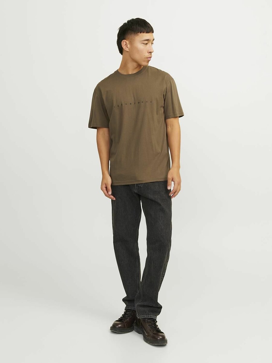 JACK & JONES<br>Camiseta de gola redonda jjestar
