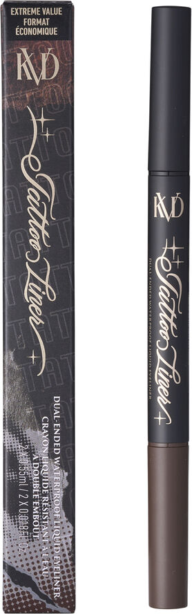 KVD Beauty Sets Dual ended tattoo black   max brown Julegaveæske