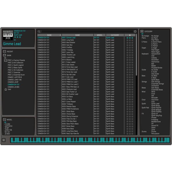 Roland Cloud SH-101 Model Expansion