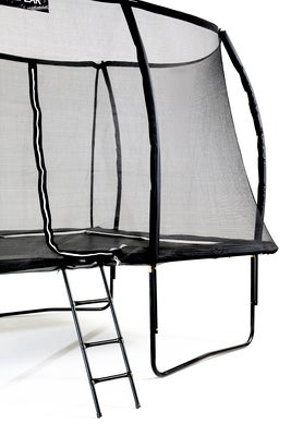 Pinepeak Rektangulært Trampoline inkl. Sikkerhetsnett 439x286 cm, Svart