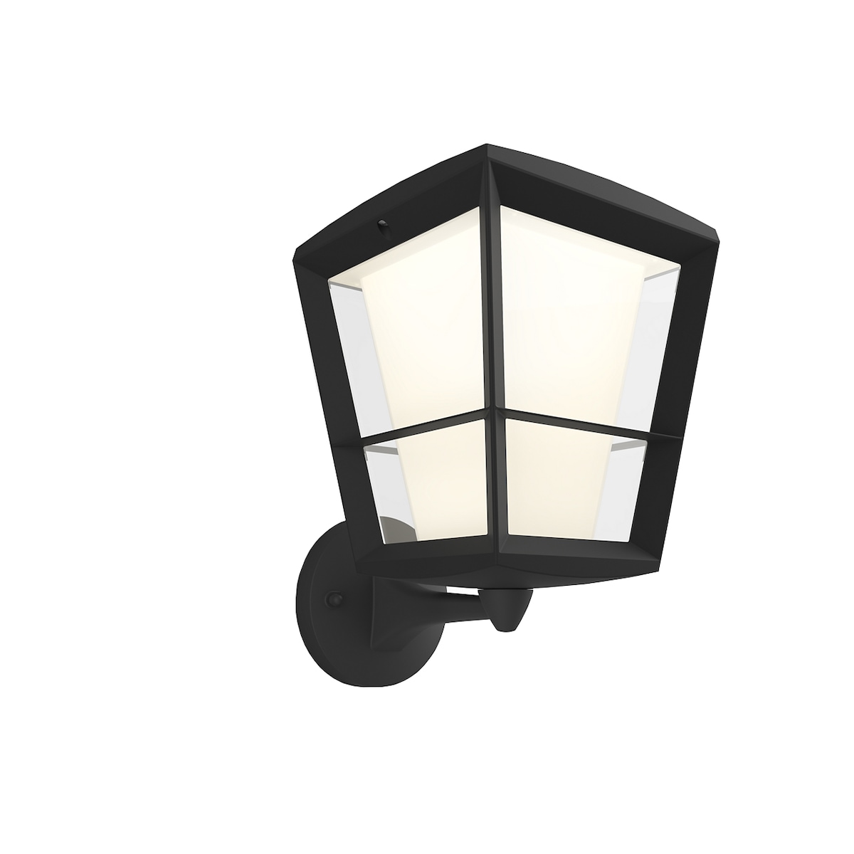 Philips Hue Econic WACA vegglanterne (sort)