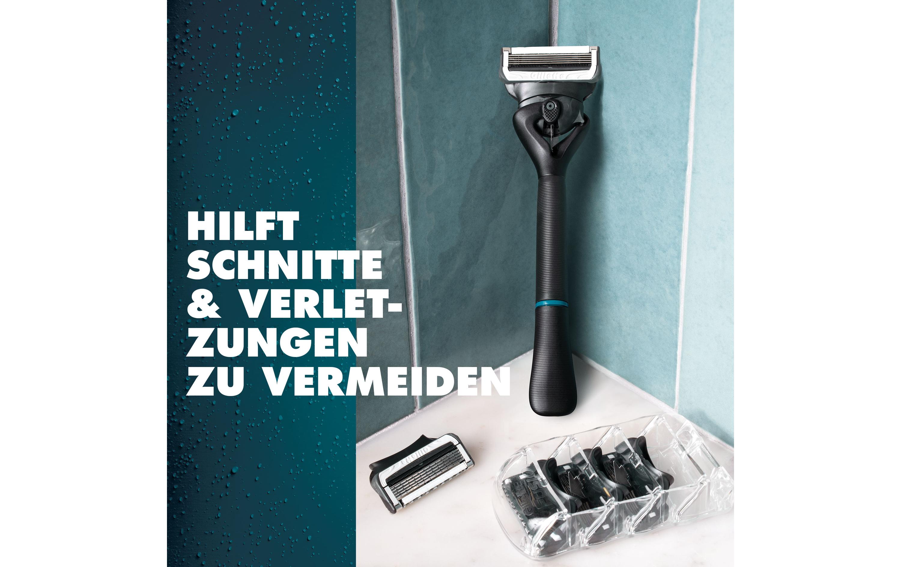 Rasierer Intimate + 2 Klingen mit HalterungIntimrasierer für eine sanfte und einfache Anwendung mit einer passenden Halterung