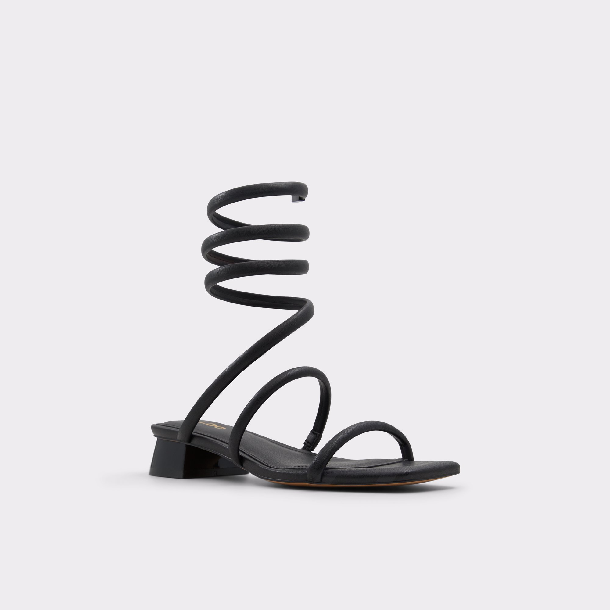Spinna Black Women Strappy Sandals