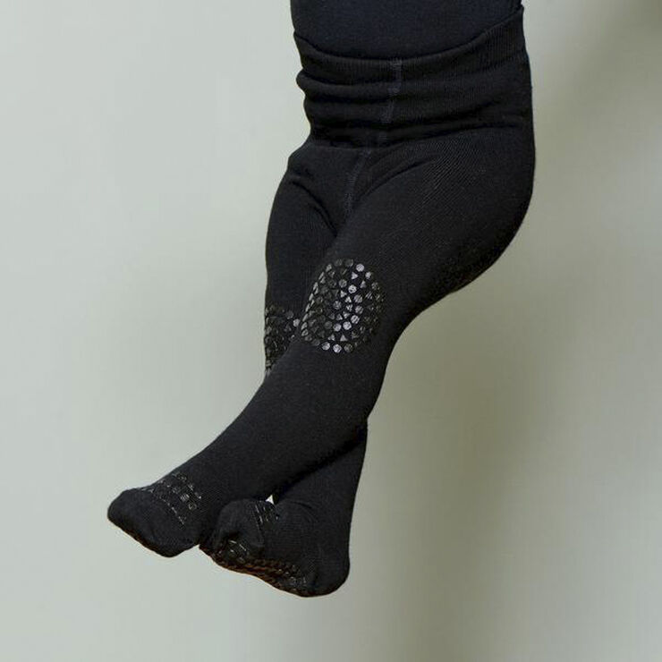 GoBabyGo Kravle Strømpebukser Black