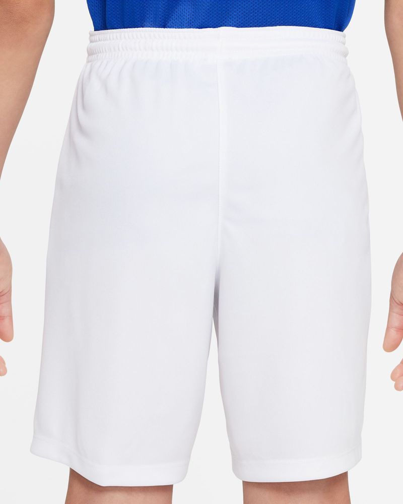 Short Nike Park III Blanc & Bleu Royal pour enfant