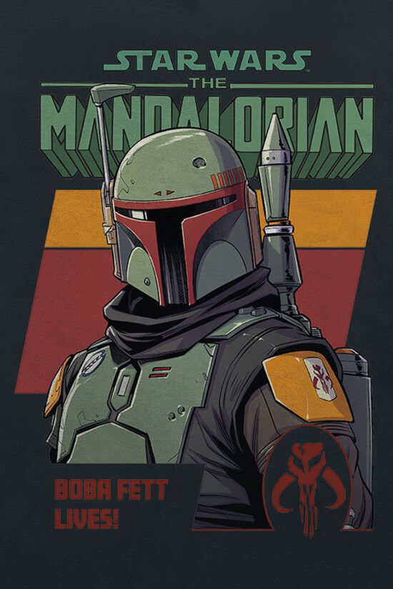 Enfants - The Mandalorian - Boba Fett Lives | Star Wars T-shirt