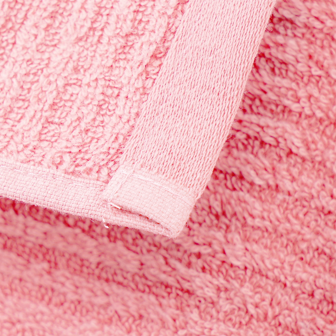 My Home Gästetuch mit Rippstruktur rosa