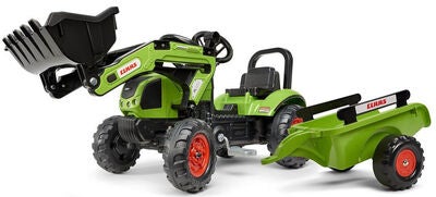 Falk Claas Arion 410 Frontlaster med Tilhenger