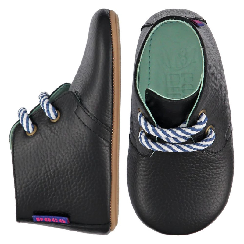 Poco Nido Poconido Chaussures Mighty Lacets Noir