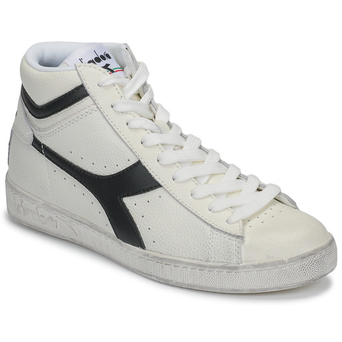 Diadora - GAME L HIGH WAXED - Blanc / noir
