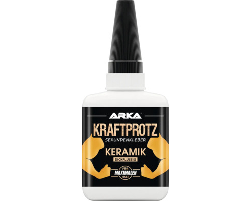 ARKA Kraftprotz Superlijm Keramiek Dik 50 g