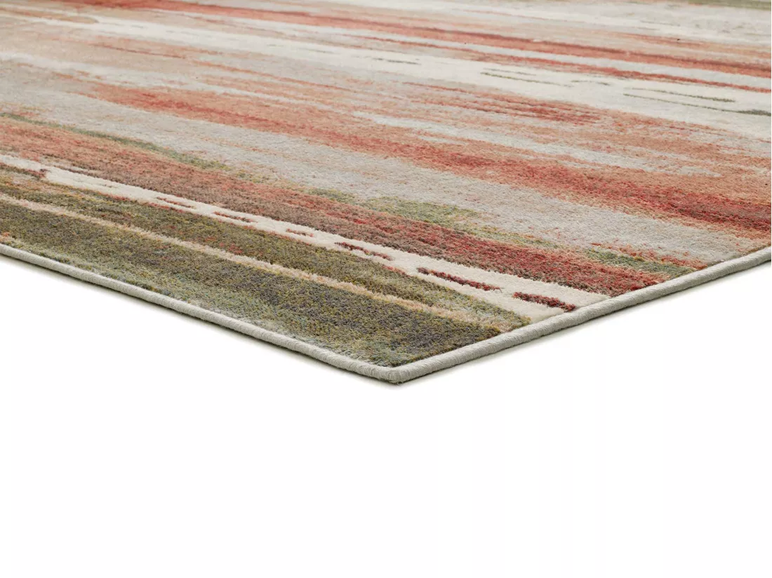 Tapis intérieur - géométrique - multicolore - 135 x 195 cm - BLEIK
