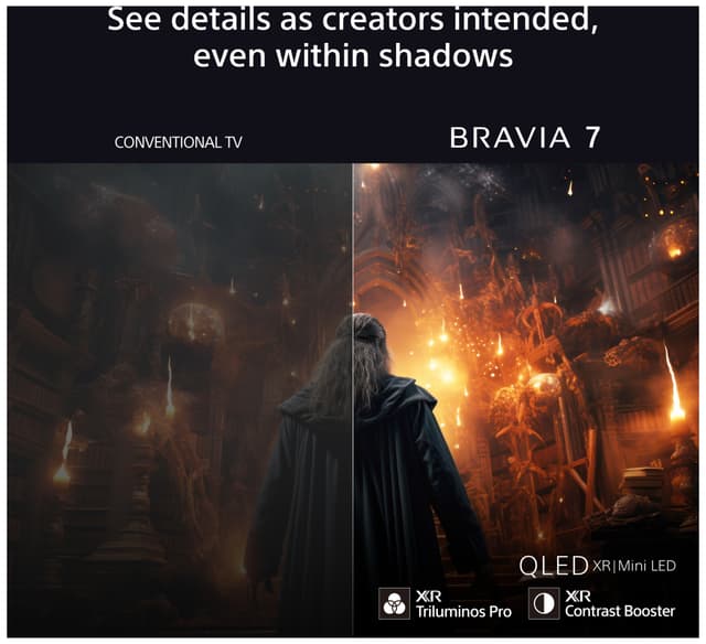 Sony 65” Bravia 7 4K MiniLED smart TV (2024)