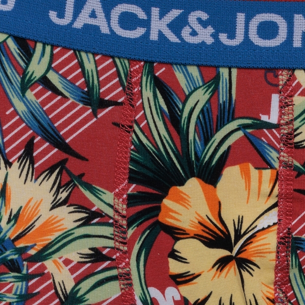 Jack & Jones boxershorts 2-pack blauw/rood