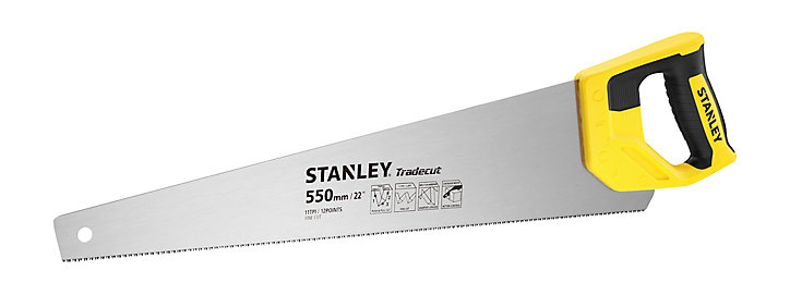 Scie à bois Stanley 550 mm - 11 TPI