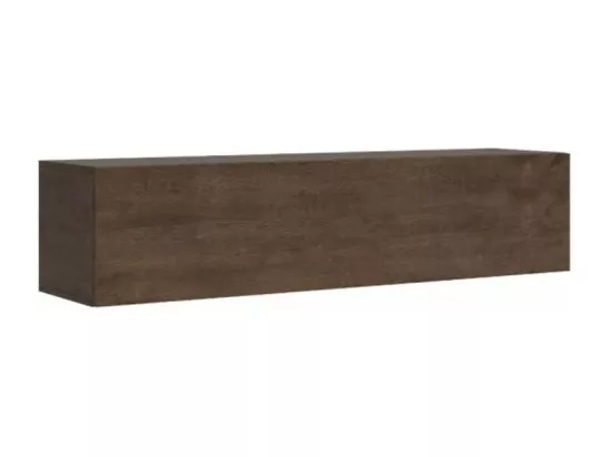 Armoire lit 120x190 avec canapé et meuble haut bois noyer Kanto-Couleur Microfibre 10