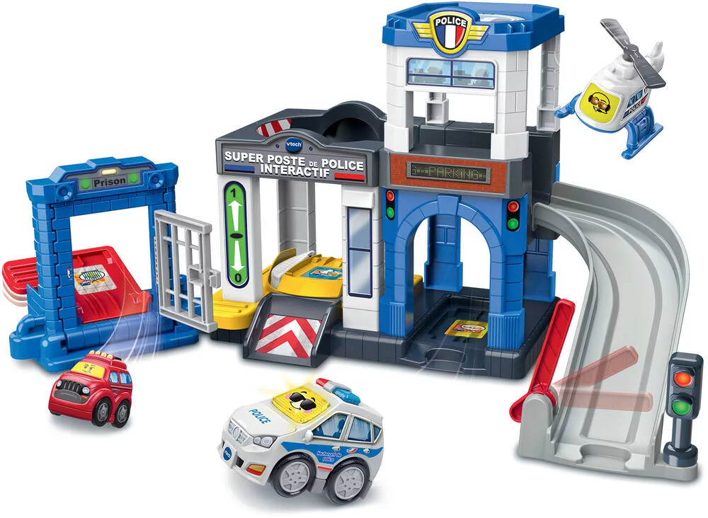 TUT TUT BOLIDES SERIE PRO - POSTE DE POLICE INTERACTIF