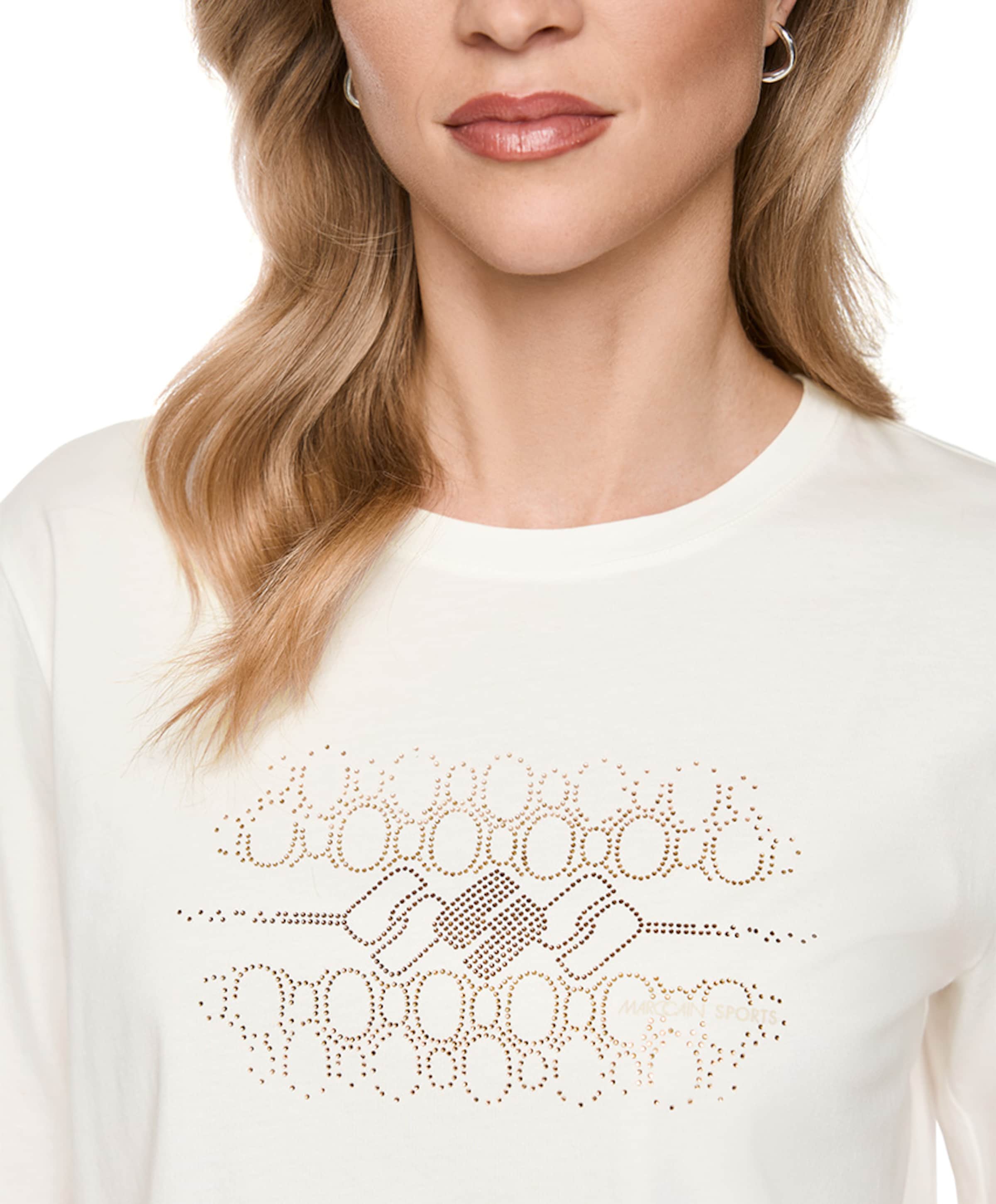 Marc Cain Sports Dames T-shirt ecru