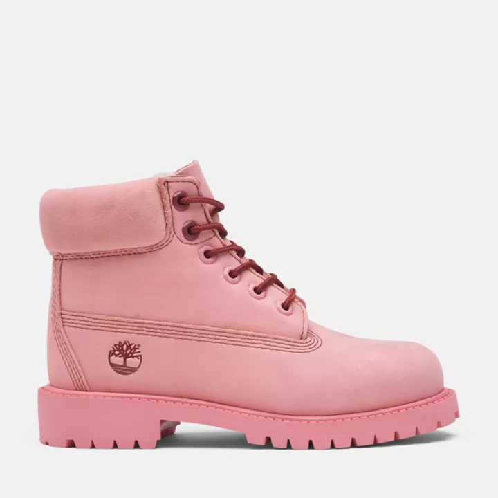 6-Inch Boot Premium pour tout-petit en rose