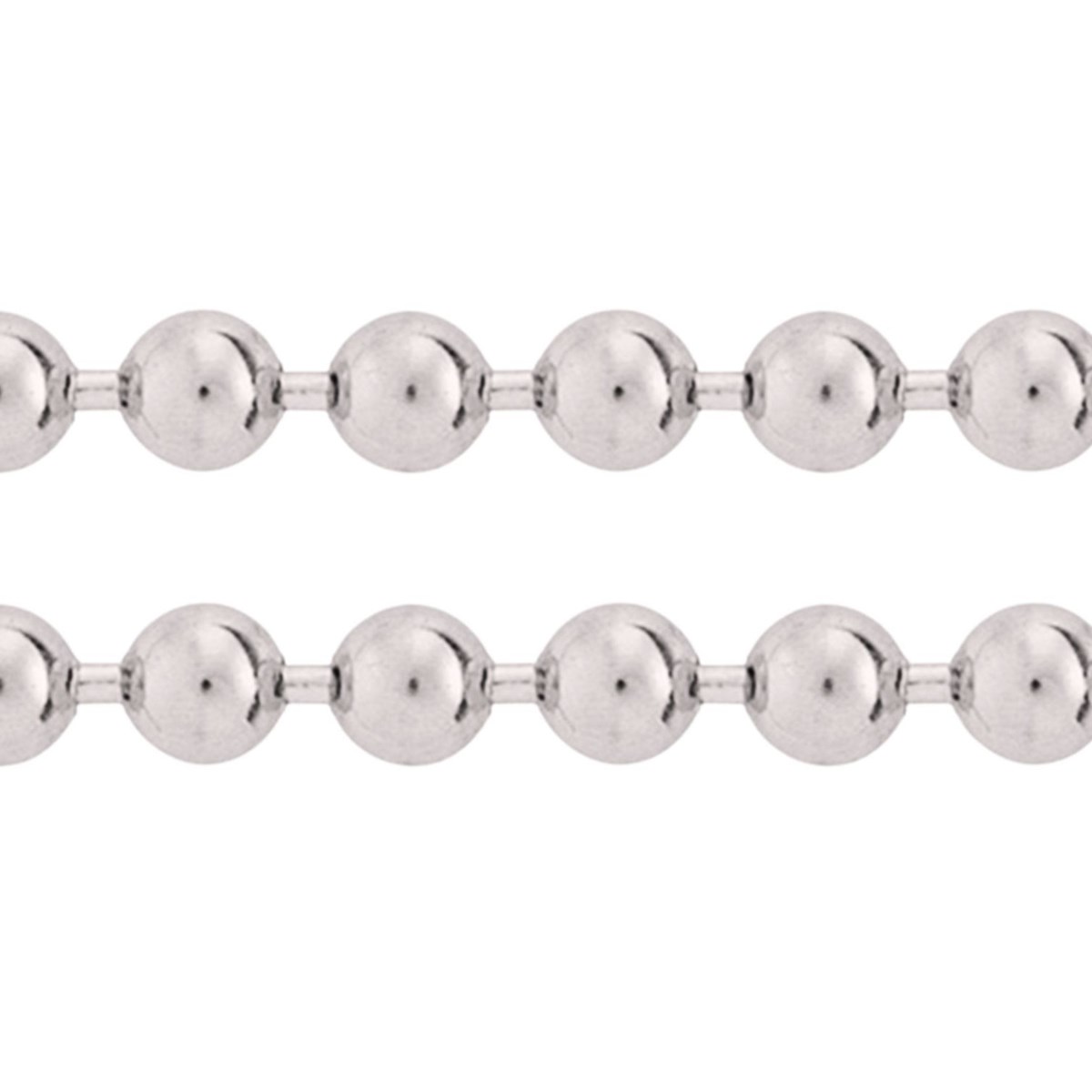 Chaîne Chaine fine femme enfant 40 cm maille boule en argent 40cm 1mm