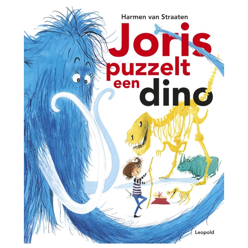 Joris puzzelt een dino