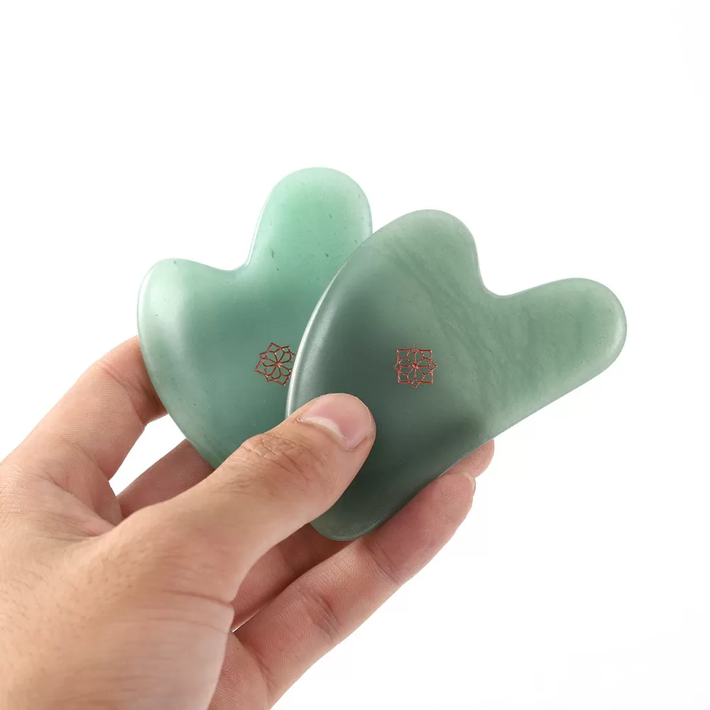Gua Sha Grøn - 1 stk.