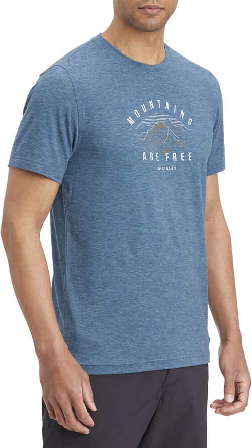 MCKINLEY Rogin T-shirt Blå