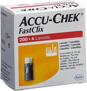 ACCU-CHEK FASTCLIX Lanzetten 34 x 6 Stück