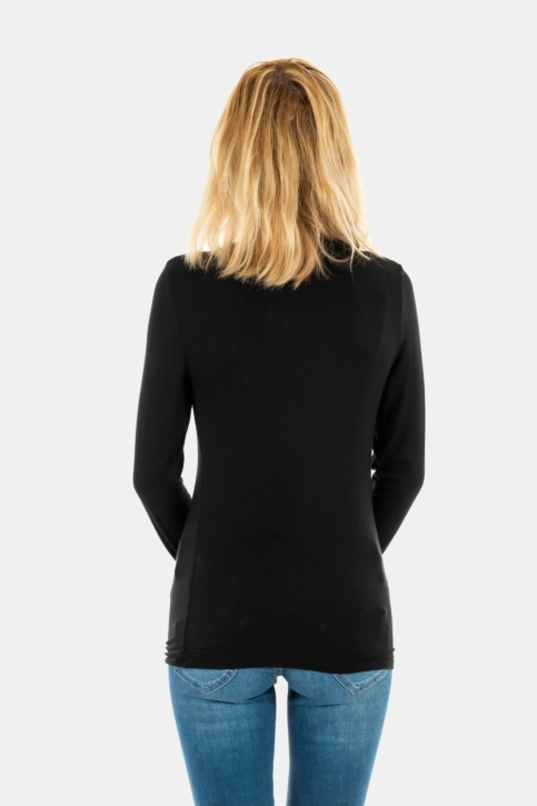 tee shirt manches longues ichi philuca 194008 black