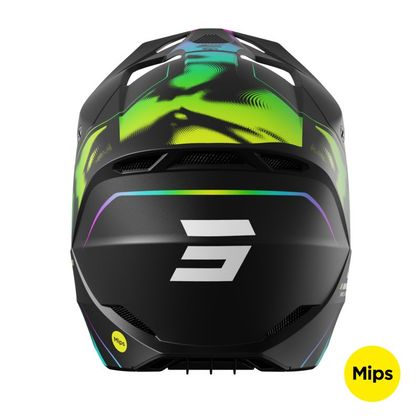 Casque cross Shot RACE - NITRO 2025 - Noir
