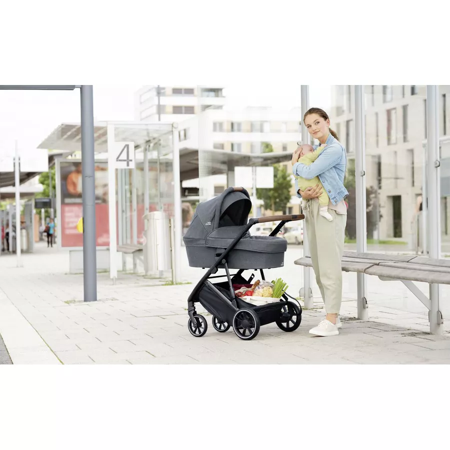 Britax Römer Kinderwagenaufsatz Strider M Elephant Grey