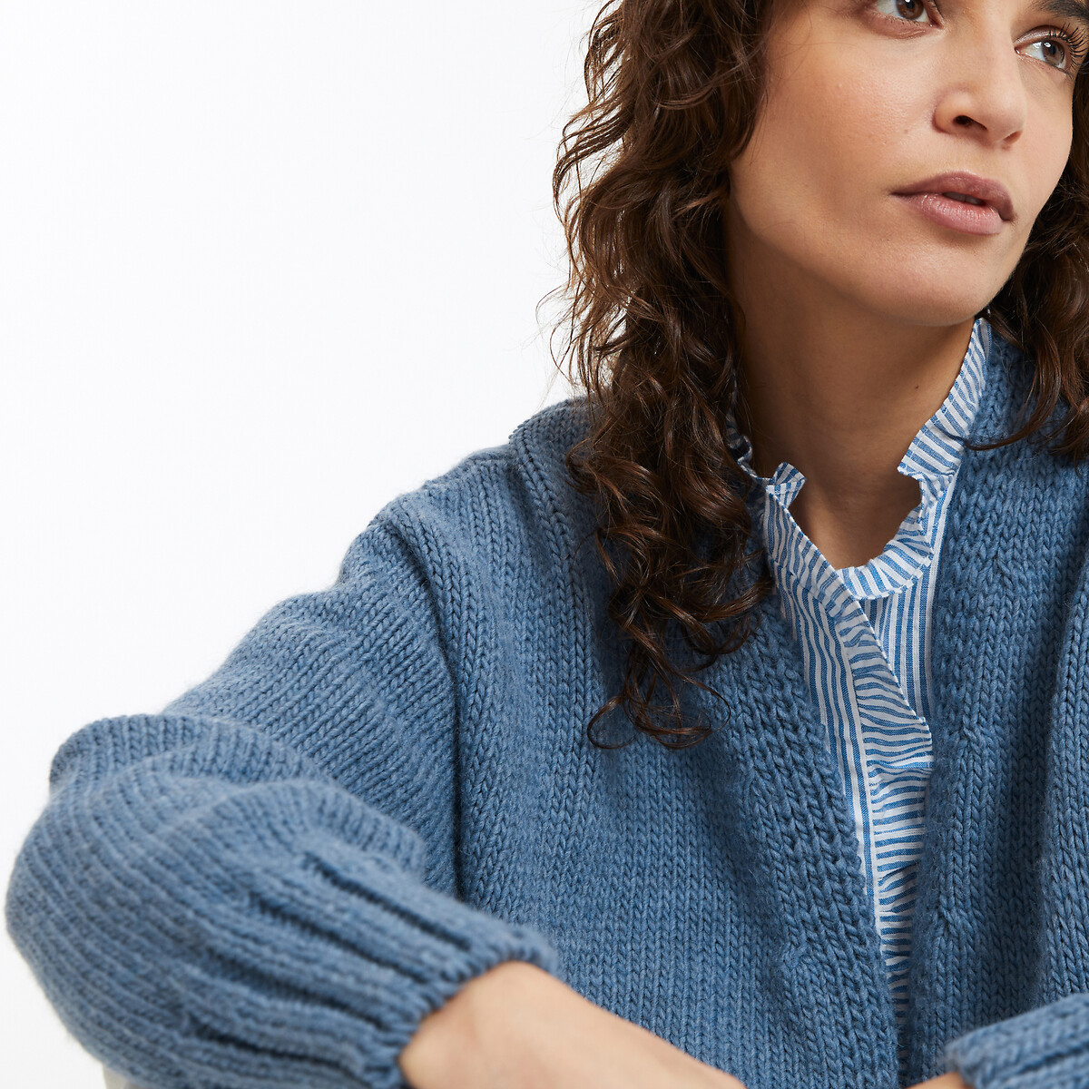 COLEÇÕES LA REDOUTE<br>Colete Cardicool, malha grande