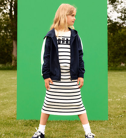 Name It Bluse - Strick - NkfDinilla - Navy Blazer m. Streifen