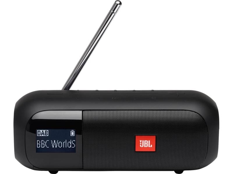 JBL DAB  Radio Tuner 2 Schwarz Tragbares DAB/DAB /UKW-Radio mit Bluetooth