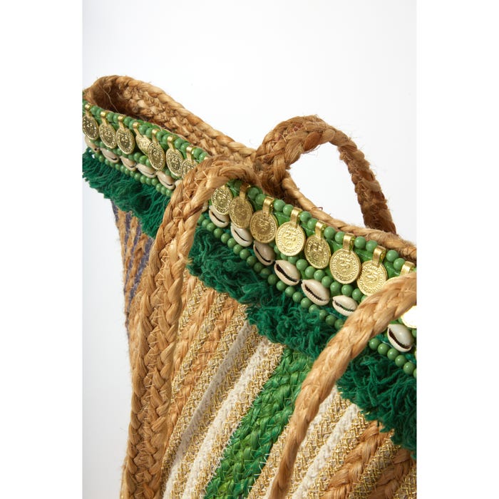 Veritas-Shopper jute munten strepen