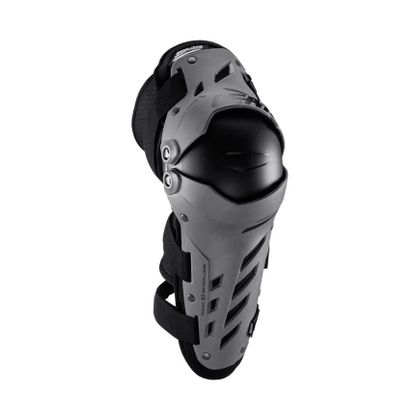 Genouillères Leatt DUAL AXIS 2025 - Gris / Rouge