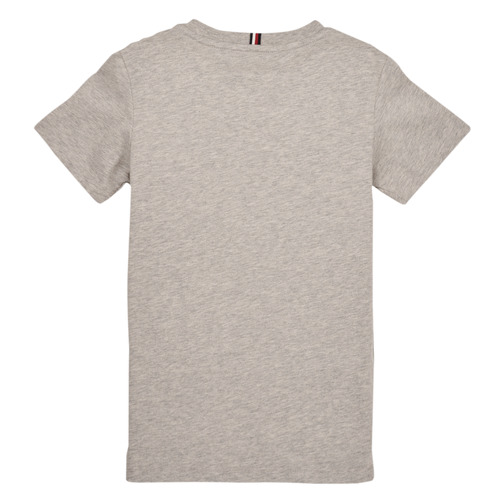 Tommy Hilfiger - U HILFIGER ARCHED TEE - Gris