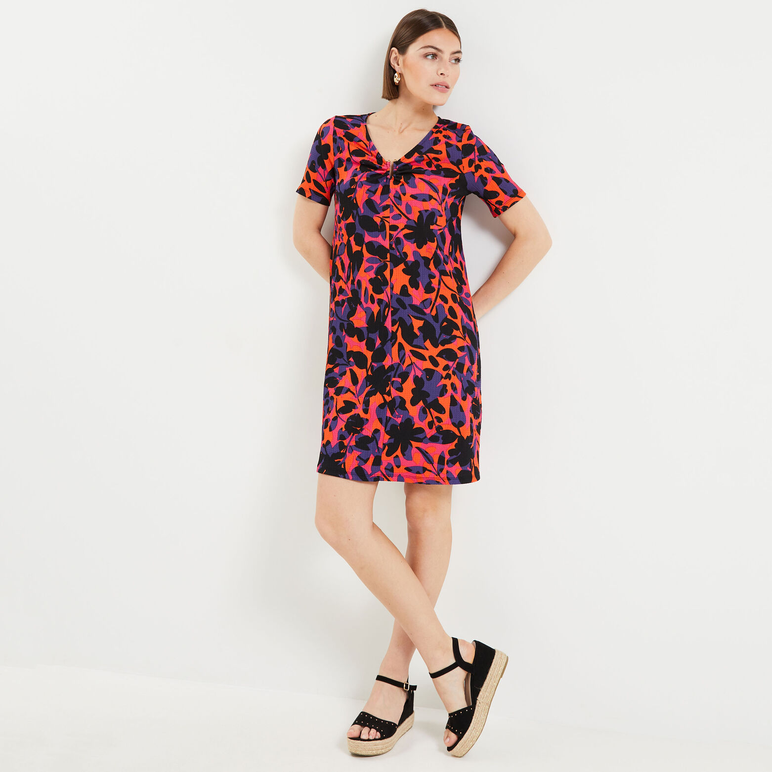 Robe courte femme